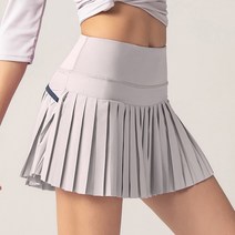 여성 테니스복 CUGOAO 여성 스커트 하이 웨스트 플리츠 테니스 스쿨 미니 유니폼 루스 캐주얼 짧은 바지 봄