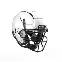 [미국] Schutt F7 VTD 프로페셔널 대표팀 풋볼 헬멧 페이스 마스크 미포함 마룬 XL, White