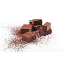 완전쉬운 파베 초콜릿 만들기 생 초콜렛 재료 발렌타인 화이트 데이 선물 키트, 1개, 100g