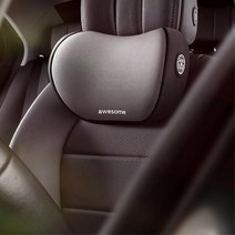 드라이빙 지방출장 차박 쾌적함 차목쿠션 운전석 SUV 자동차용 차량소품, 목-블랙