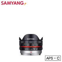 삼양 SAMYANG 7.5mm F3.5 FISH-EYE 마이크로 포서드 어안 렌즈, 블랙