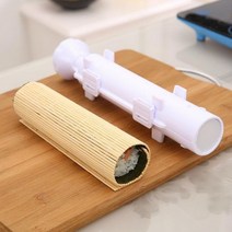 김밥틀 초밥 몰드 김밥 공구 세트포장 가정용 diy김 주먹밥 제조기 재료, T05-초밥 제조기-1개+롤스크린 2개