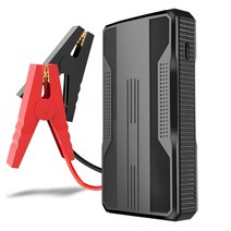 점프스타터 비상 시동 점프 스타트 20000mah 자동차 배터리 5v2a 휴대용 자동차 배터리 부스터 충전기 부스터 전원 은행 시작 장치 자동차, 검은색