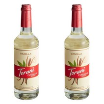 Torani 토라니 바닐라 퓨어메이드 시럽 750Ml 2개