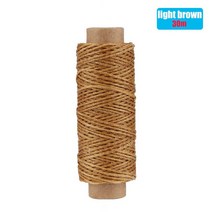 가정용 미니 재봉틀 다색 150D 30M 가죽 바느질 왁스 스레드 코드 가죽 공예 DIY 바느질 스레드 가죽 바느, 11 K-30M, [11] K-30M