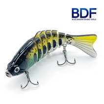 청룡조구 리얼스웜 6관절베이트 15g 24g 빅베이트, 04.지브라-15g