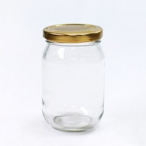 아트웨어 쨈병 380ml 고추장통 된장병 보관유리병, 1개