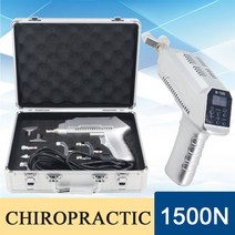 New 카이로 프랙틱 조정 도구 1500N 조절 강도 치료 교정 마사지 척추 건강 관리 목, EU Plug 220V