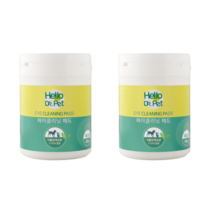 헬로우 닥터펫 아이클리닝 패드 40매, 2개