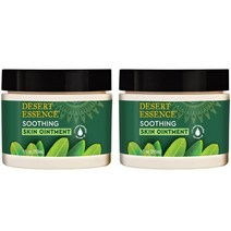 Desert Essence 수딩 티트리 스킨 연고 29.5ml 2개, 1 Fl Oz (Pack of 2)