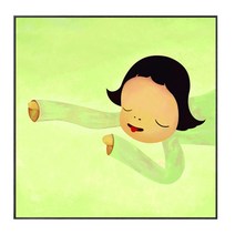 요시모토 나라 요시토모 나라 / 거실 집에 걸면 좋은 인테리어 그림액자 03, 블랙