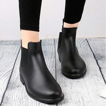 비올때 신는 신발 패션 여자 발목 장화 고무신 부츠 장화여성장화고무신_[230121EA], 본상품선택, 브라운_250mm, 본상품선택