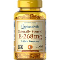 Puritans Pride 퓨리탄 프라이드 비타민 E 268mg 250겔