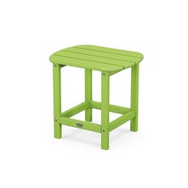POLYWOOD SBT18BL 사우스 비치 45.7cm(18인치) 야외 사이드 테이블 블랙, Lime