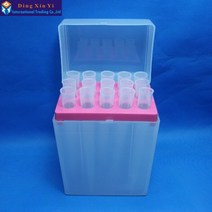 뷰렛 플라스틱 피펫 상자 15 통풍구 15pcs 10ml 팁