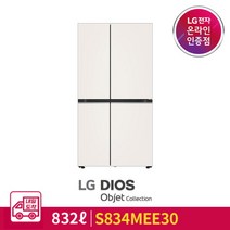 LG전자 > [내일도착][LG전자]DIOS 오브제컬렉션 냉장고 S834MEE30 (양문형/매직스페이스/832L)” class=”wr-img”></a></div></p></div></p></div></p></div><div class=