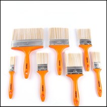 페인트 브러시 벽 및 가구 도구 아크릴 오일 그리기 수채화 나무 그림 아트 6 개, 07 5 inch-6pcs