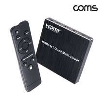 HDMI 화면 분할기 4x1 1080P 60Hz 4포트 RS232 TB641