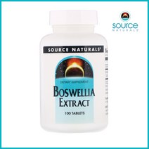 소스내추럴스 보스웰리아 추출물 보스웰산65% 375mg 100캡슐, 1병