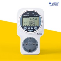 다기능 타이머콘센트 반복타이머 일출일몰 디지털 타임스위치 서준전기 SJM-C16 대기전력차단 전기세절약