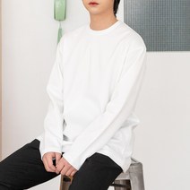 키작은남자 헌트 베이직 라운드 티셔츠