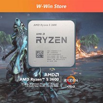 AMD Ryzen 5 3600 R5 3.6 GHz 6 코어 12 스레드 CPU 프로세서 7NM 65W L3 = 32M 100 000000031 소켓 AM4