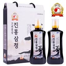 명인정 진홍삼청 홍삼차 홍삼추출액 2kg (1kg 2병)