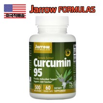 자로우 포뮬라 커큐민 95 강황추출물 500mg 60베지캡슐 Curcumin
