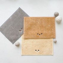 1300K 메리 그루 자수 발매트