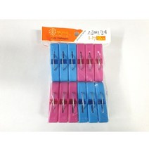 도매공간 강력스프링집게 W3E472E 88호 햇살가득 색상랜덤 빨래건조집게 빗자루쓰레받기세트, GD 1