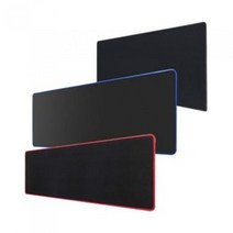 게이밍 키보드 마우스 무지 장패드 3mm, 블루, 1개