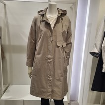 올리비아로렌 [백화점 인기상품][득템상품] 후드 탈착 가능해 간절기에 활용도 높은 여성 롱 야상점퍼 VOCCLYS2261