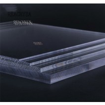 화방 판 재단 벽걸이 다용도 아크릴 플렉시 유리 투명 투명 플라스틱 시트 보드 유기 유리 폴리메틸 메타크릴레이트 두께, 20cm-30cm, 6mm 블랙