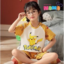 [마마고] 아동 면 반팔 내복 상하의 세트