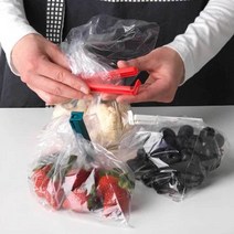이케아 밀봉집게 10P 밀봉 클립 과자 봉지 집게, 기본