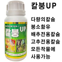 칼붕업500ml 유일 칼슘 붕소 한번에 시비 배추 고추 무 김장 비료 칼슘제 식물영양제 모두싹 혼용가능, 1개