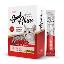 굿츄 갓성비 대용량 고양이 츄르 연어 파우치 간식 15gx30p