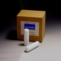 원통여과지(거름종이) (ADVANTEC) No 84, No 88R 25x22x90