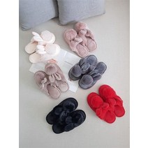 카라멜샵 밍크 토끼 실내화 6color 퍼 슬리퍼 극세사슬리퍼