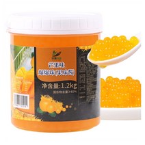 팝핑보바 과일맛 1.2kg 밀크티 빙수 나이차 음료 디저트 토핑, 리치맛