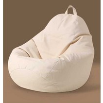 인테리어 디자인 소파 벤치 카페 싱글체어, 베이지+발판+100x120cm