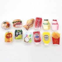 피앤디 리얼푸디 그립톡 아크릴톡, 6, 1개