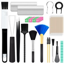 1 키보드 클리너 키트 컴퓨터/기계식 키보드/노트북/카메라/에어팟/휴대폰/PC/블루투스 이어폰 전자제품용 클리닝 브러시 키 리무버 도구 포함