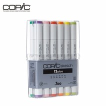 코픽 Copic Sketch 스케치마카 12색세트 기본, 단품