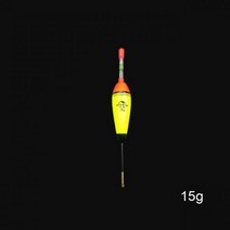 뜨거운 5g 8g 10g 20g 30g 40g EVA 빛나는 낚시 밤 플로트 긴 수직 야간 조명 수레 Bobber, 15g, 04 15g