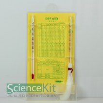 sc사이언스키트 건습구습도계 4인용 물의증발과기화열, 단품