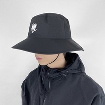 남성 여성 빅사이즈 대두 골프 버킷햇 벙거지 챙 모자, 연베이지