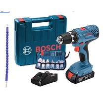 보쉬충전해머드릴GSB18v-21세트본체+배터리2.0ah 악세사리100P+플렉시블아답타/보쉬18V콘크리트드릴/보쉬충전임팩드릴GSB18V-21
