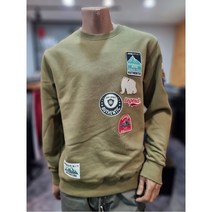 지프 Jeep 남녀공용 와펜시리즈 맨투맨 JL4TSU824