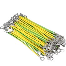 편조선 케이블 자동차용 실드 접지 트레이 본딩 철선, 4 정사각형 250mm 길이